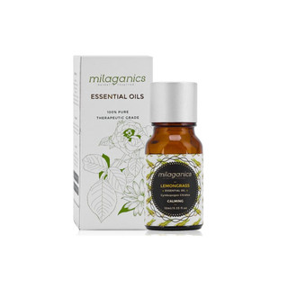 Tinh dầu sả chanh milaganics 10ml – xua đuổi côn trùng, thanh lọc không khí