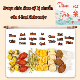 🍵 Trà Hoa Cúc La Hán Quả 🌼