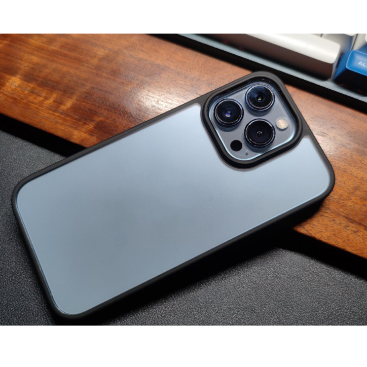 Ốp lưng iphone nhám mờ chống vân tay chống sốc cao cấp 15ProMax/14ProMax/13Promax/12Promax/11Promax