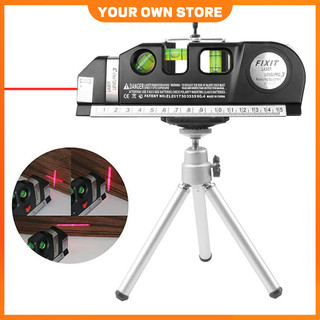 Thước thủy nivo cân mực laser đa năng f2018 fixit laser levelpro3 2 tia dọc ngang
