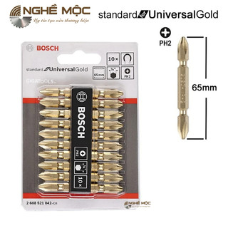 Lẻ 1 mũi vít ngắn PH2 BOSCH 65mm 2608521042