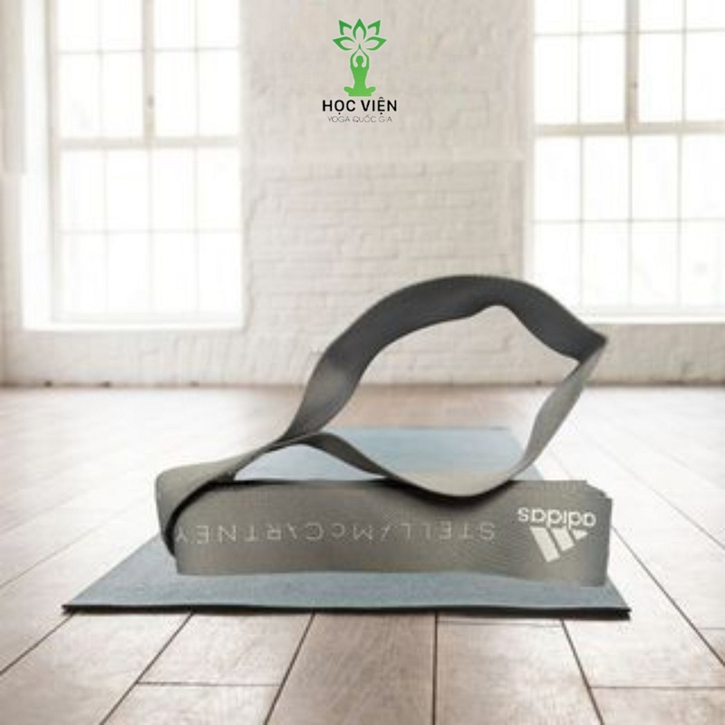 Dây đai cotton tập yoga 3m A Didas ,2 đầu tập đa năng ,chuyên dụng xoạc ngang, hỗ trợ động tác uốn dẻo, mở vai khớp háng