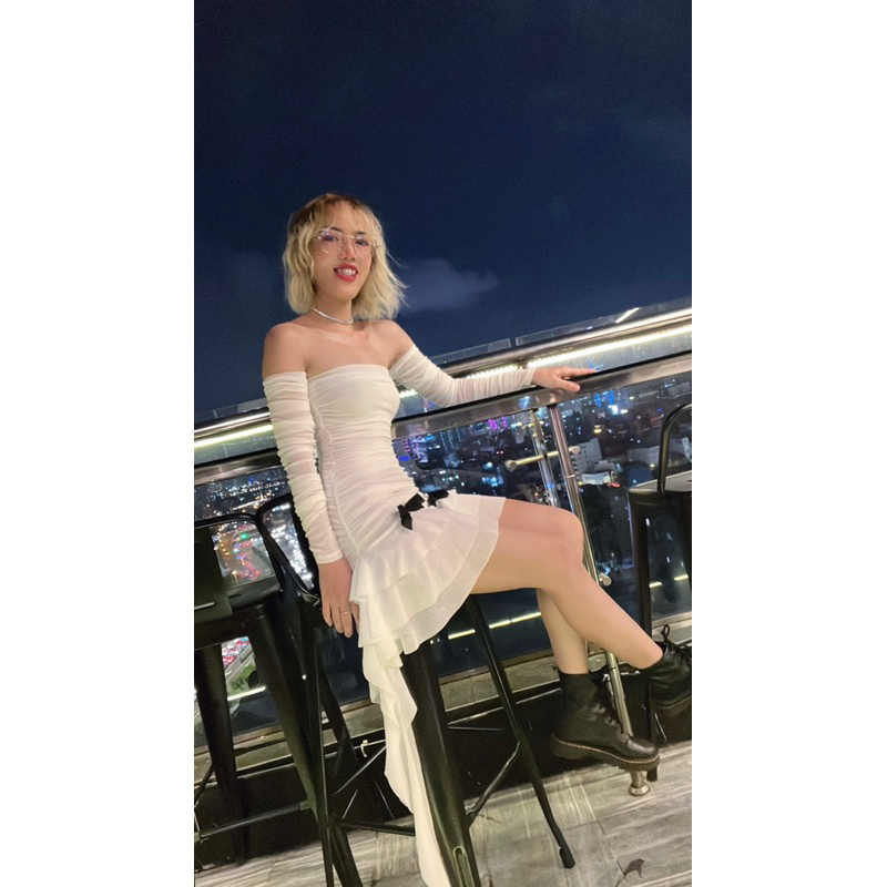 Pass Đầm L Seoul mặc 1 lần size S tôn dáng cực sexy lady 💗💗