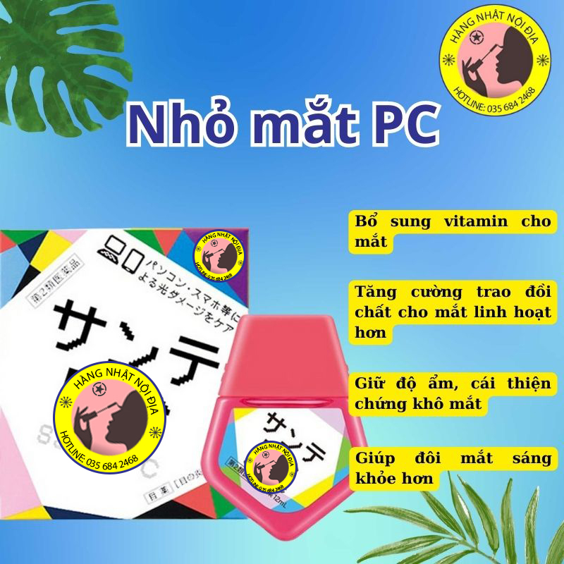 PC Sante chống ánh sáng xanh Nhật Bản