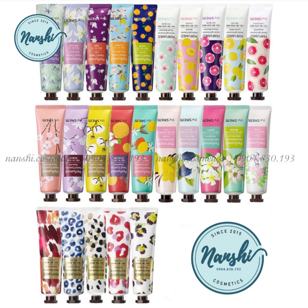 Kem Dưỡng Da Tay Hương Nước Hoa The SAEM Perfumed Hand Cream 30ml