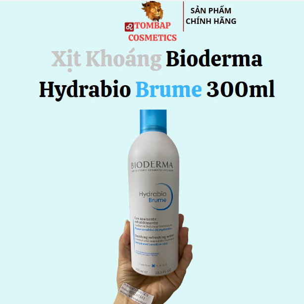 Xịt hoáng Bioderma Hydrabio Brume 300ml