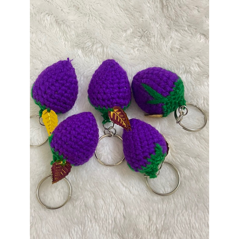 Móc khóa hình trái dâu