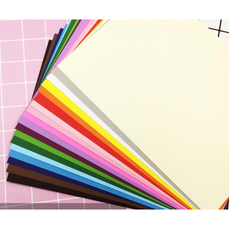 Giấy Bìa Mầu 50 tờ- 100Tờ-20 tờ đủ mầu
