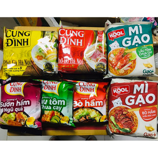 Mì gạo cung đình 84g / phở cung đình 73g / mì cung đình 80g