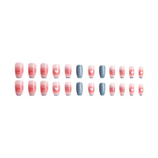 Set 24 móng tay giả D914 dáng móng dài ( Tặng kèm keo và dũa )