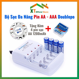 Bộ Sạc Pin Sạc AAA, AA Cho Mic Không Dây,Điều Khiển,Đồ Chơi Trẻ Em,Sạc Đa Năng Pin Lithium
