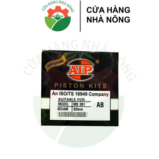 Bộ piston bạc ắc AIP máy cưa MS 381