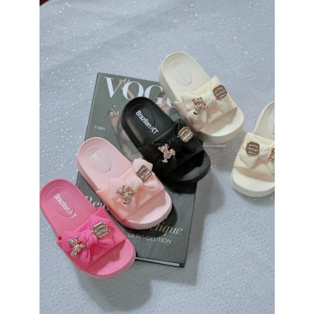 Dép nơ bé gái