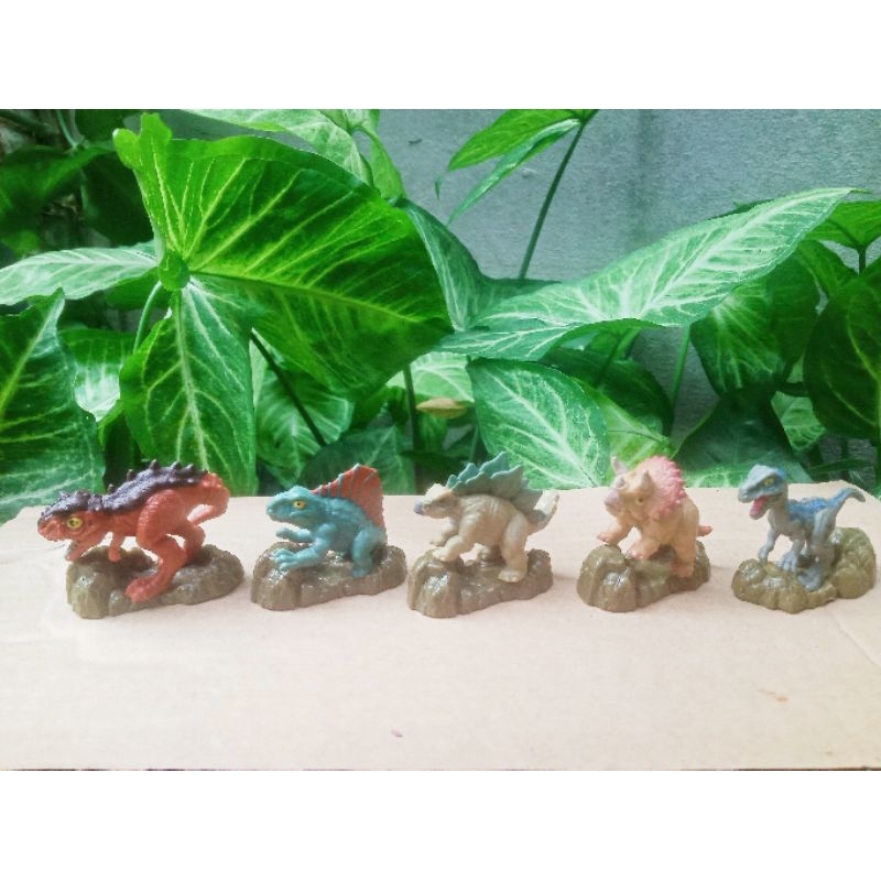 Set 5 mô hình khủng long chính hãng Mattel