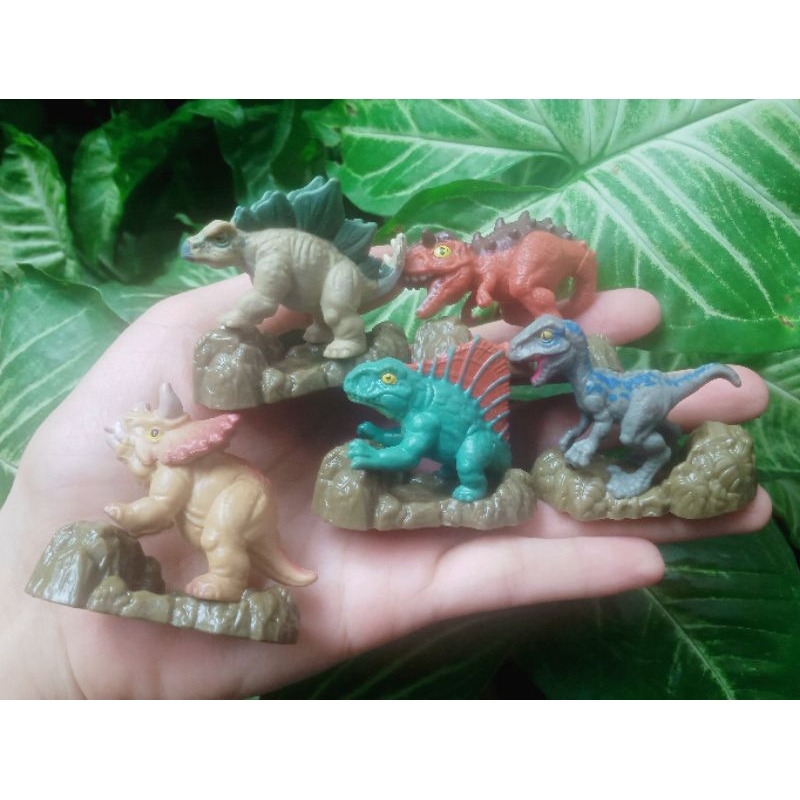 Set 5 mô hình khủng long chính hãng Mattel