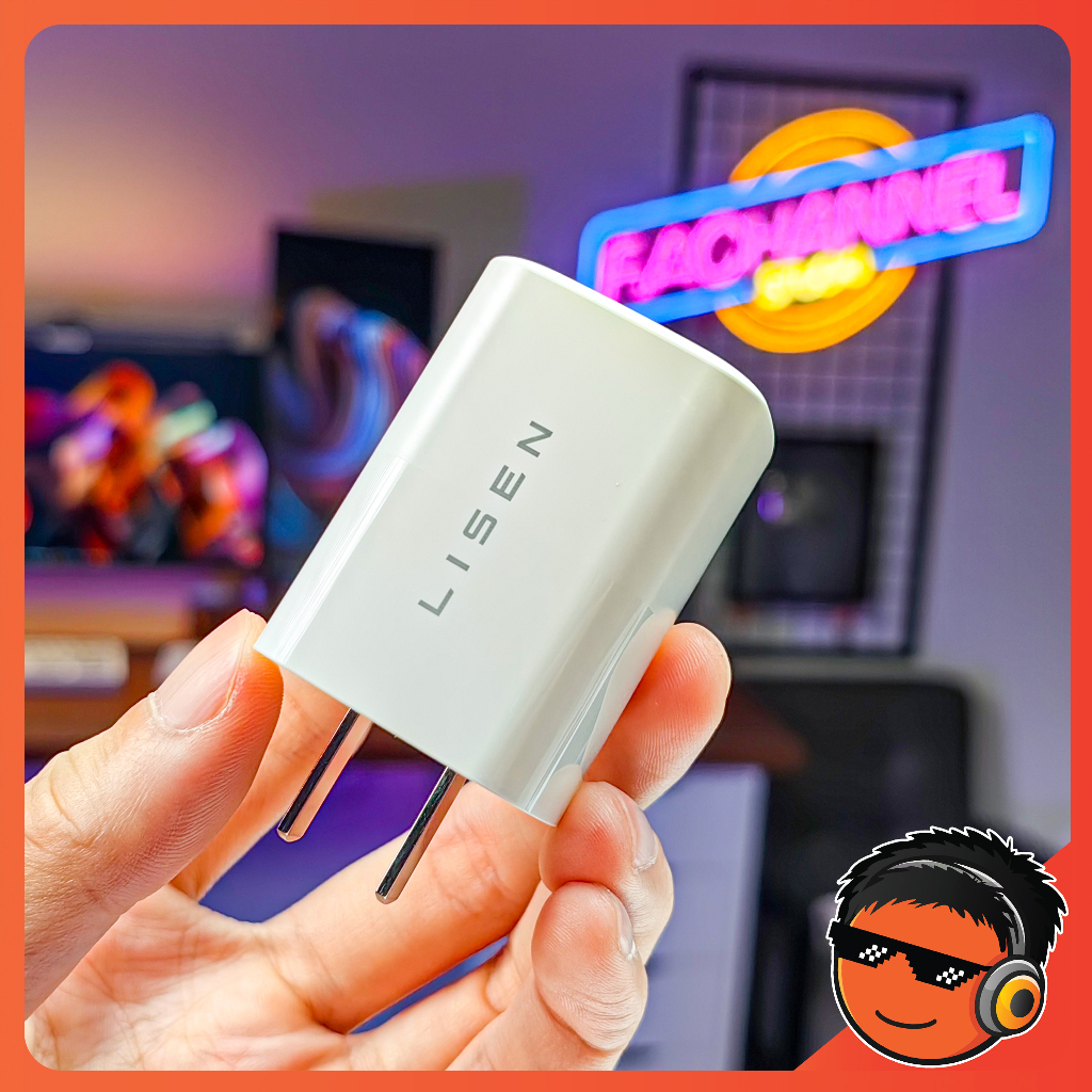 Củ Sạc Nhanh LISEN 50W - Sạc Siêu Nhanh PD, PPS, 2 Máy