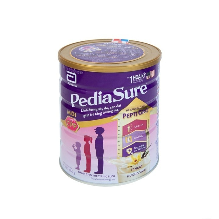 COMBO 2 LON Sữa Pediasure 850g Hương Vani date 2025
