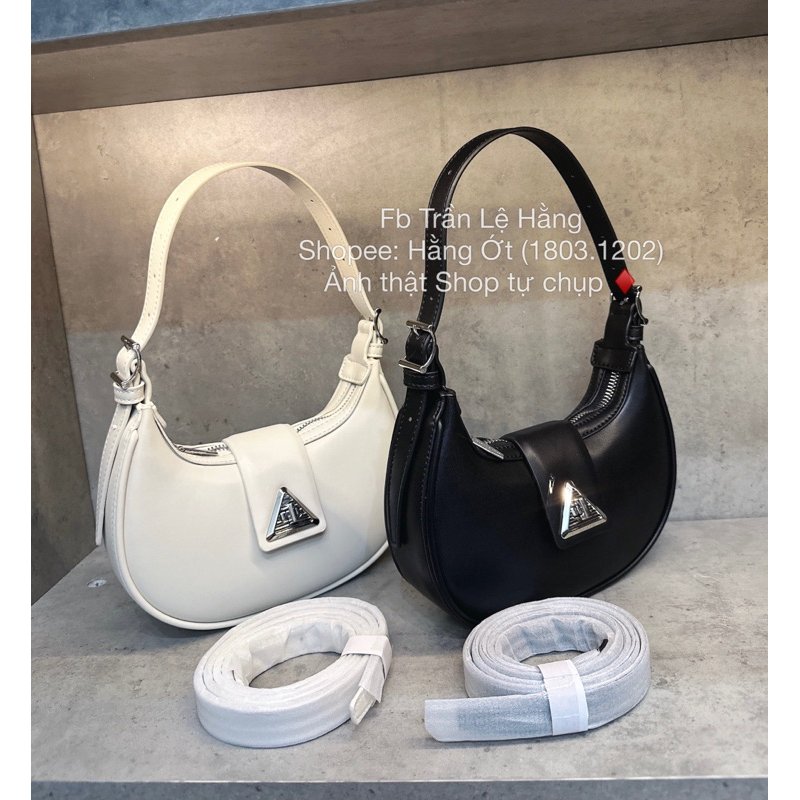 ♦️Ảnh Thật ♦️Túi dáng khuyết  CCC.KKK Size 20cm Ko hộp