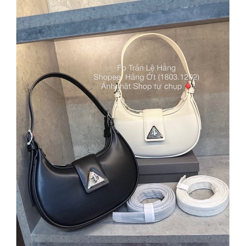 ♦️Ảnh Thật ♦️Túi dáng khuyết  CCC.KKK Size 20cm Ko hộp