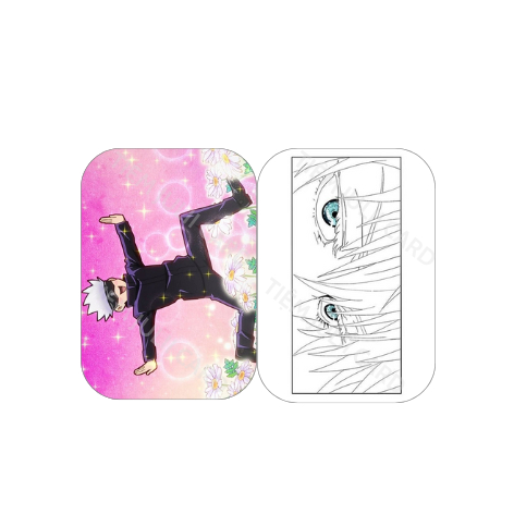 CARD BO GÓC NGANG NHÂN VẬT  GOJU SATORU -  JUJUTSU KAISEN - CHÚ THUẬT HỒI CHIÊU - ĐA DẠNG MẪU CHỌN - TIỆM JULII CARD