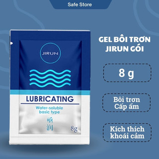 Gel bôi trơn JIRUN dạng gói, gel bôi trơn gốc nước tăng khoái cảm bôi trơn quan hệ - Safe HN