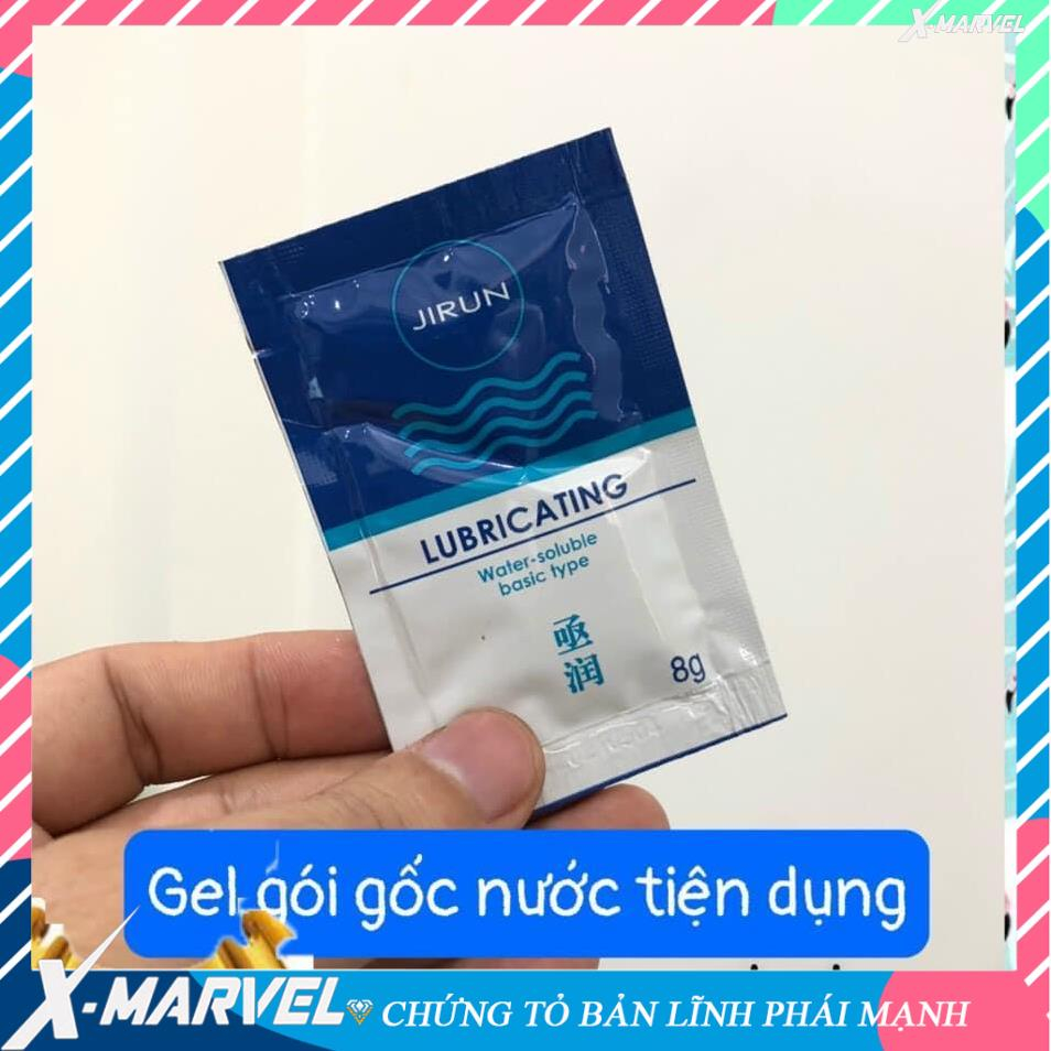 Gel bôi trơn JIRUN dạng gói, gel bôi trơn gốc nước tăng khoái cảm kéo dài - Safe HN
