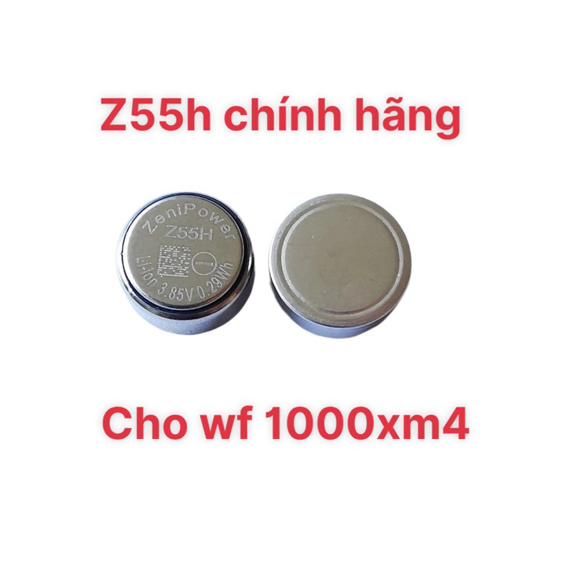 Pin zenipower Z55h Chính hãng cho tai nghe wf-1000xm4 điện áp 3.85v dung lượng 75mAh
