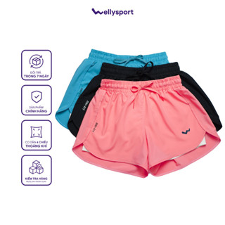 Quần Short Nữ Thể Thao, Tập Gym, Chạy Bộ, Siêu Tôn Vòng 3, Thấm Hút Mồ Hôi , Welly Sport Mã QSN01