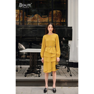 Váy thiết kế cao cấp The Milan dress thiết kế bởi Beaute' by Nguyên Hà