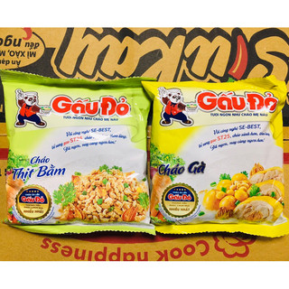 Cháo gấu đỏ thịt bằm , cháo gà 50G