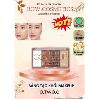 Bảng Phấn Tạo Khối Highlight Makeup 4 Màu O.TWO.O Phấn Bắt Sáng Tạo Khối OTWOO