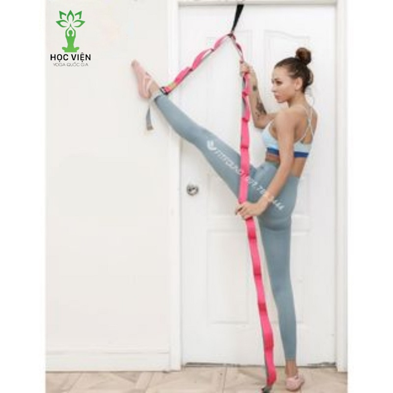 Dây tập xoạc dọc yoga cotton dài 3m  đa năng treo cửa , dây mở khớp háng tập yoga giúp cơ thể dẻo dai, linh hoạt