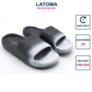 Dép quai ngang nam đúc liền quai siêu nhẹ êm chân thời trang Latoma TA8201
