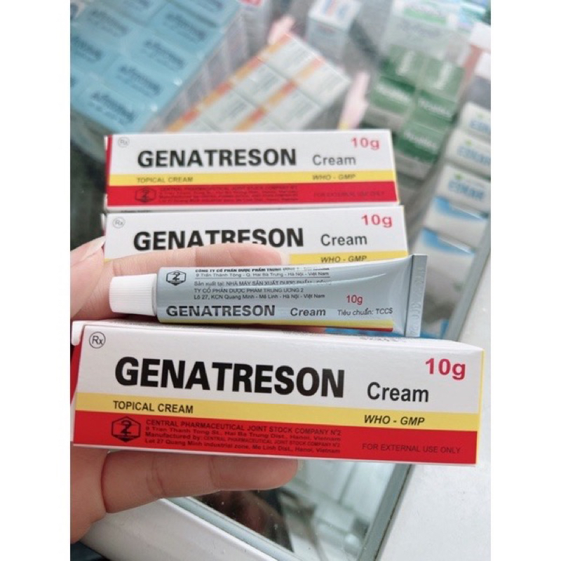Kem Bôi Ngứa Genatreson Tuyp 10G