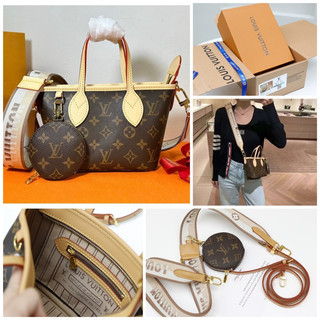 Túi đeo chéo LV neverfull mini super size 19cm fullbox