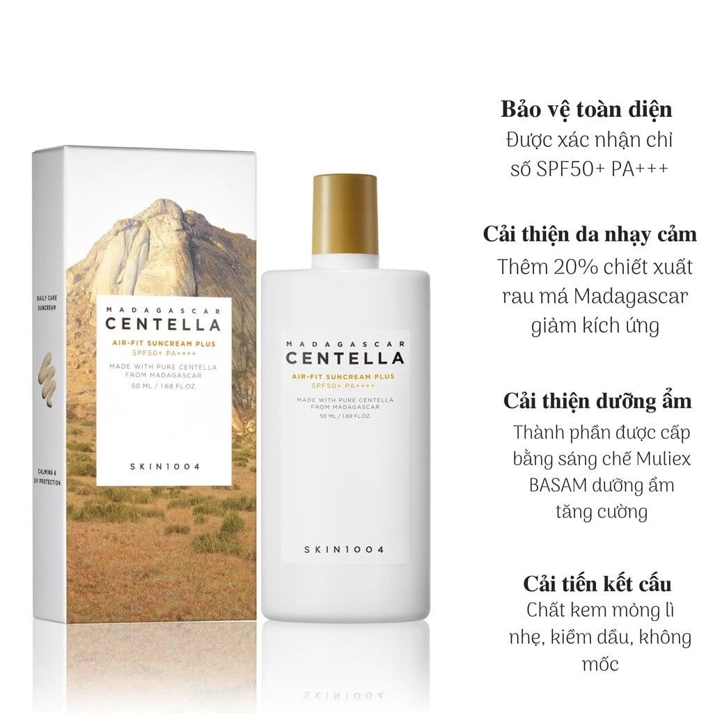 Kem Chống Nắng Skin1004 Madagascar Centella Suncream Plus Mini 20ml