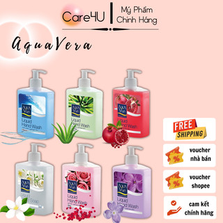 Combo 5 chai nước rửa tay Aquavera Thổ Nhĩ Kỳ 500ml/1 chai