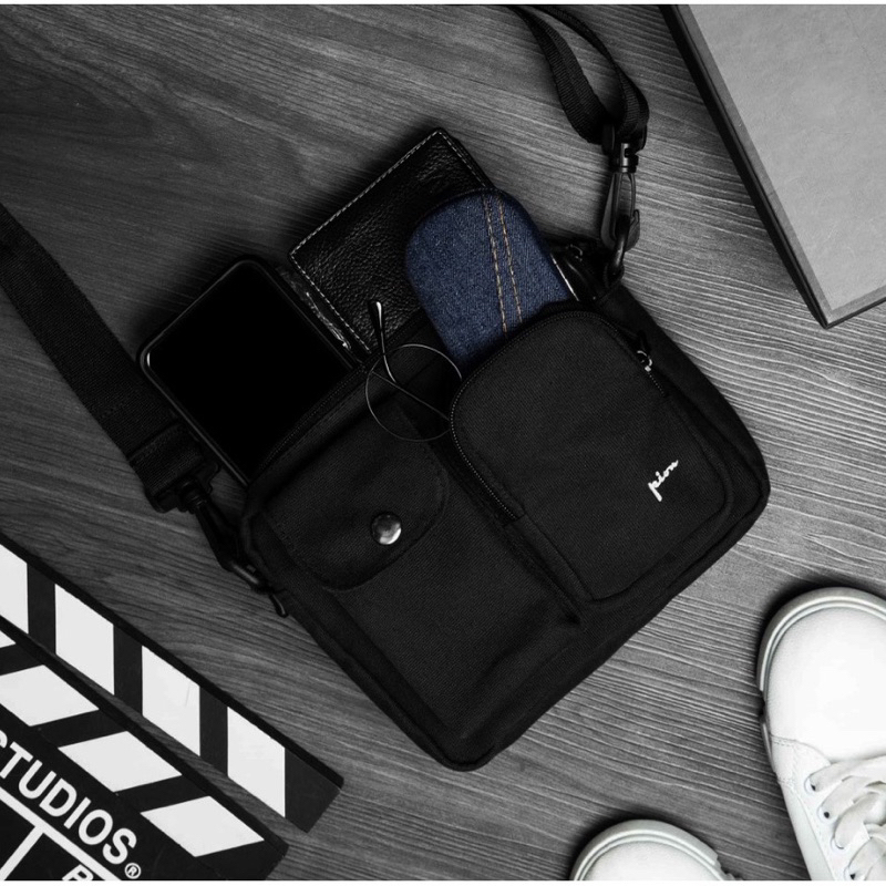 Túi Đeo Chéo Vải Bố CHAMPION Thời Trang