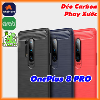[Ảnh Thật] Ốp Lưng OnePlus 8 PRO Dẻo Carbon Phay Xước Chống Sốc