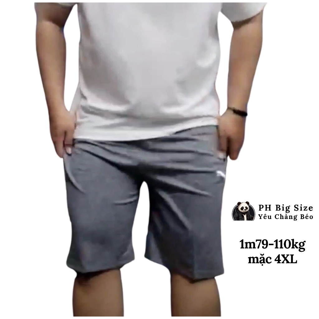 Bigsize 70kg - 115kg | Quần Short Thun size to ngoại cỡ cho chàng béo | 0152