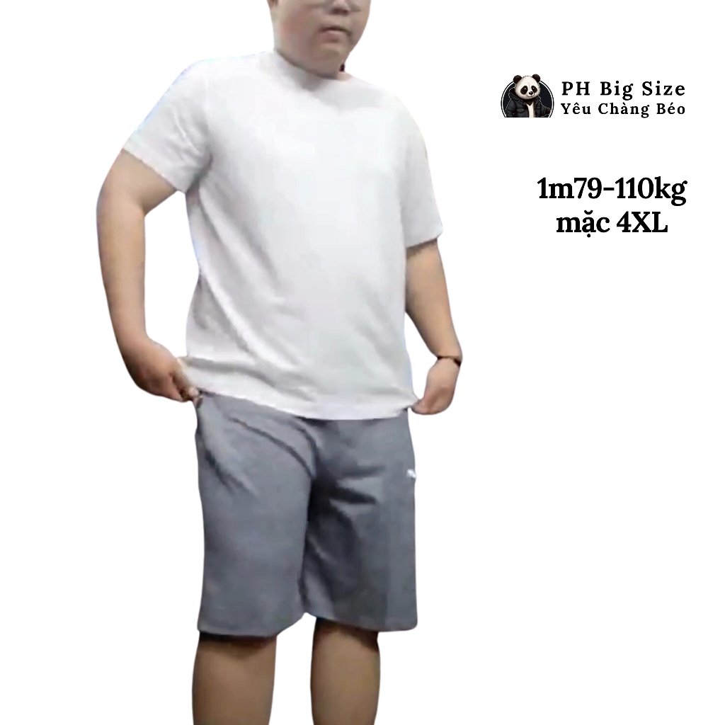 Bigsize 70kg - 115kg | Quần Short Thun size to ngoại cỡ cho chàng béo | 0152