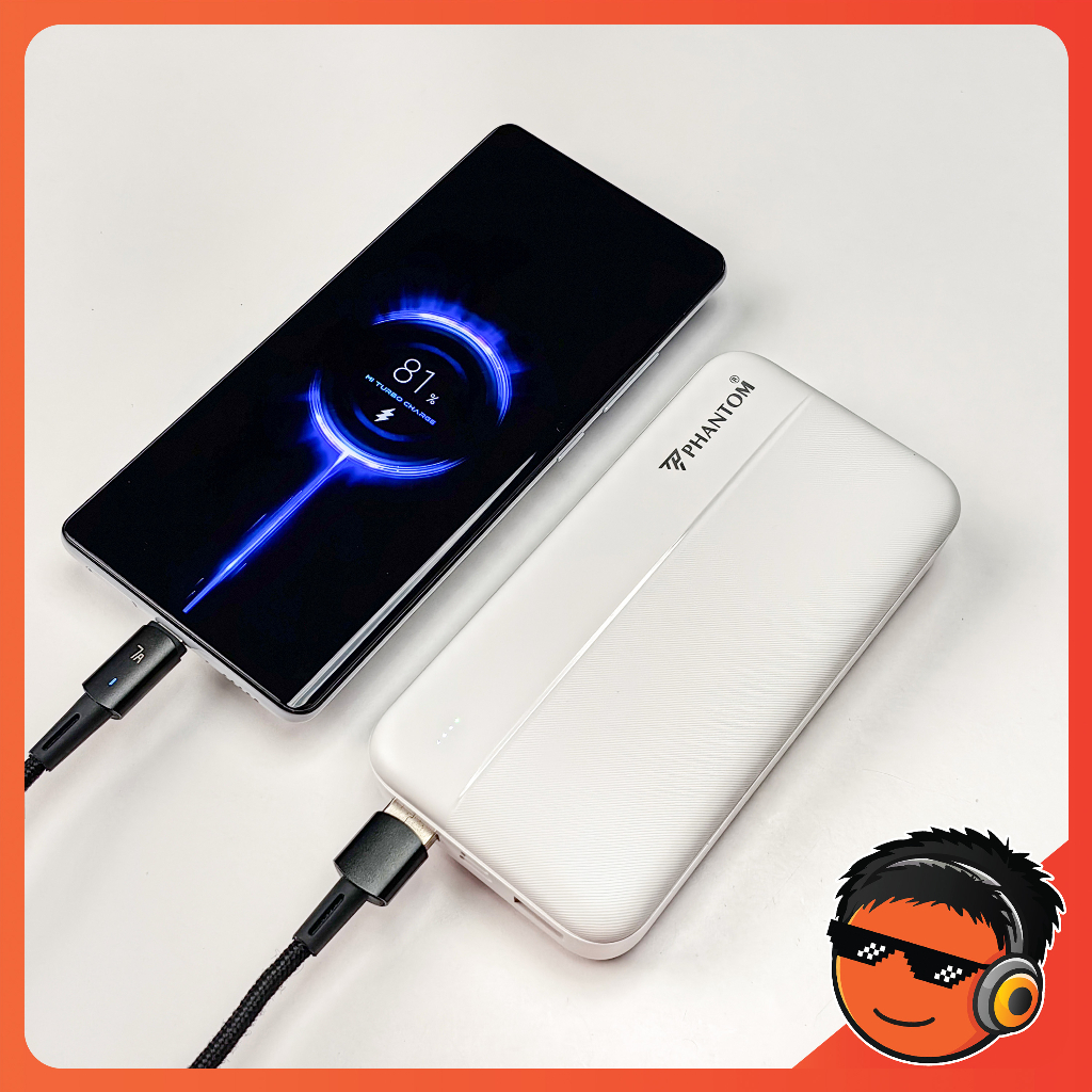 Sạc Dự Phòng Phantom P16 20.000mAh - Sạc Nhanh PD 22.5W