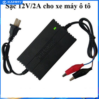 Sạc ắc quy 12V 4-20ah, sạc ắc quy xe máy, sạc ắc quy 12V, sạc ắc quy axit chì thông minh-Sạc bình acquy 12V tự động ngắt