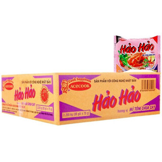 Mì hảo hảo gói hương vị mì tôm chua cay