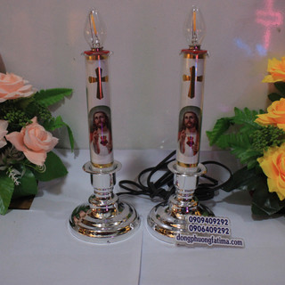 Đèn Cầy Điện Công Giáo (Trung) (NCDS-0078)