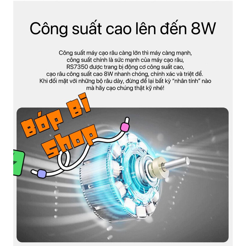 Máy cạo râu SID RS7530 Hàng chính hãng màu bạc