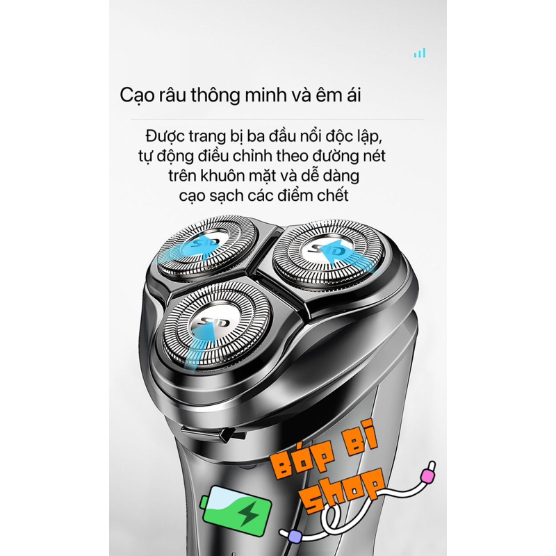 Máy cạo râu SID RS7530 Hàng chính hãng màu bạc