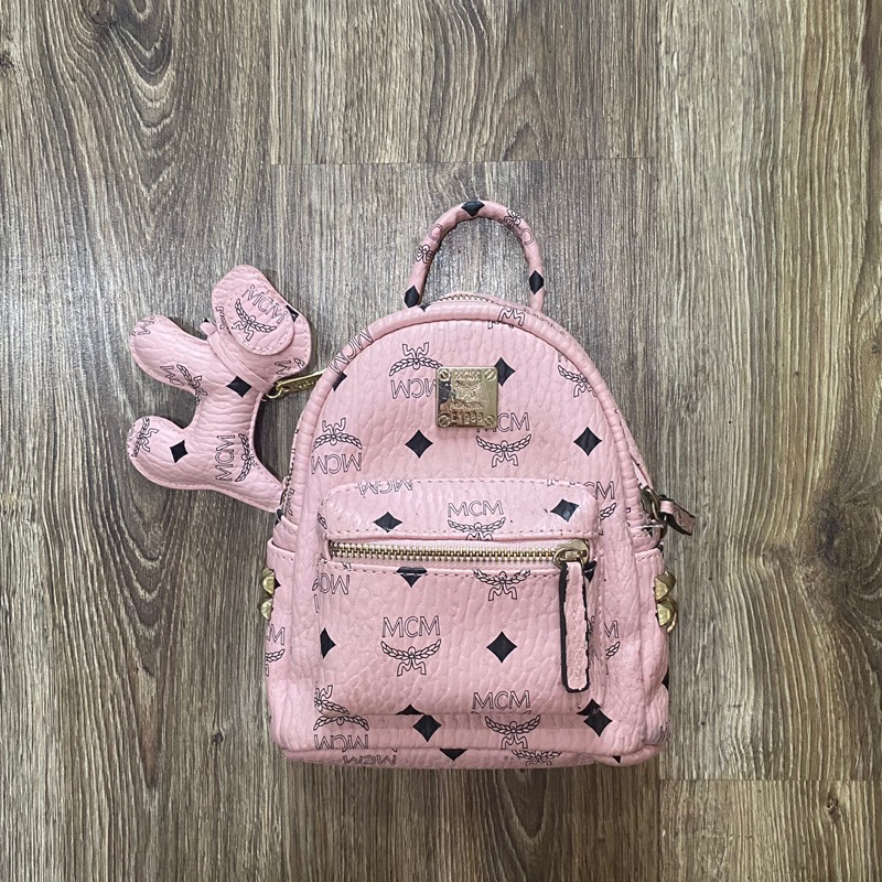 Túi balo mini m.cm hồng