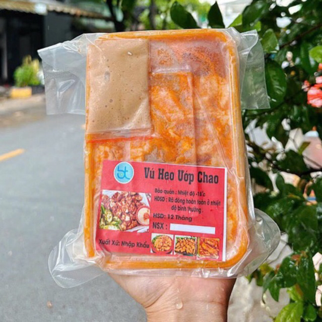 VÚ HEO ƯỚP CHAO 500gr