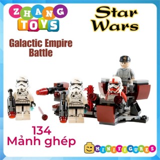 Đồ chơi Xếp hình Star Wars chiến tranh giữa các vì sao Cuộc đổ bộ của Stormtrooper Minifigures K-005
